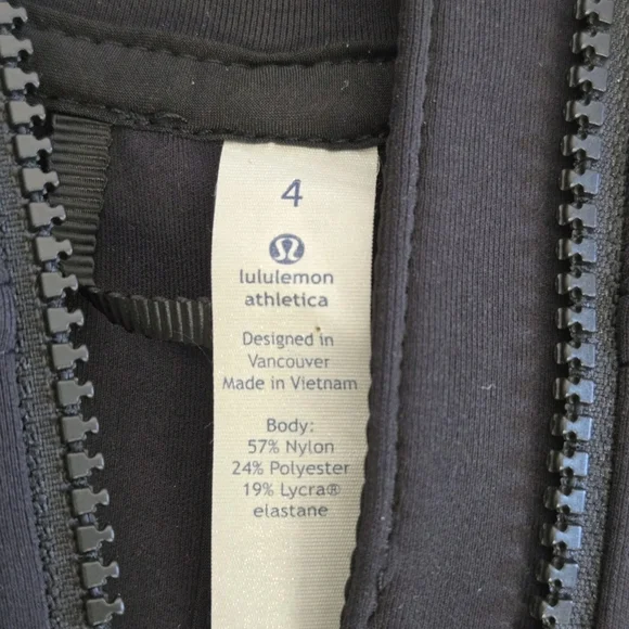 Lululemon's Embrace The Space Hoodie Black Size 4 Oversized Hoodie After Workout - Picture 4 of 14